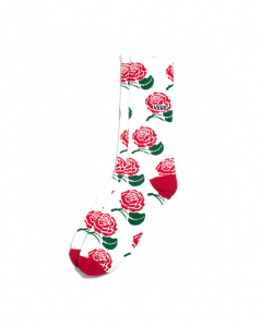 VANS ROSES CREW - WHITE