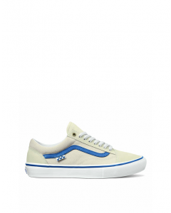 VANS SKATE OLD SKOOL - ( RAW CANVAS ) - CLASSIC WHITE