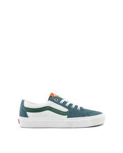 VANS SK8-LOW - VARSITY CANVAS BLUE/GREEN