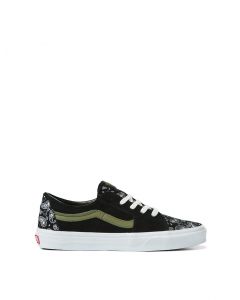 VANS SK8-LOW - PAISLEY SUEDE BLACK
