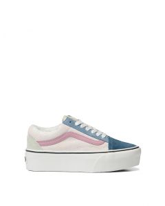 VANS OLD SKOOL STACKFORM - PIG SUEDE/SHERPA MULTI COLOR