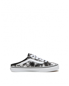 VANS STYLE 36 MULE - (OVERSPRAY) BLACK/TRUE WHITE