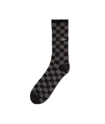 VANS CHECKERBOARD CREW II  - BLACK-CHARCOAL