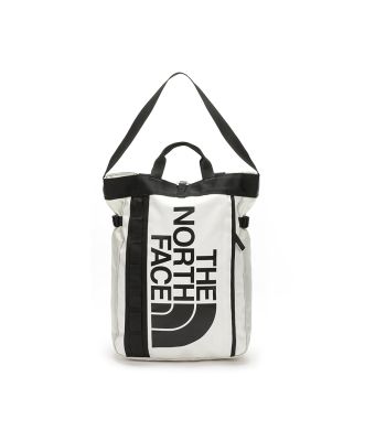 THE NORTH FACE BASE CAMP TOTE - GARDENIA WHITE/TNF BLACK