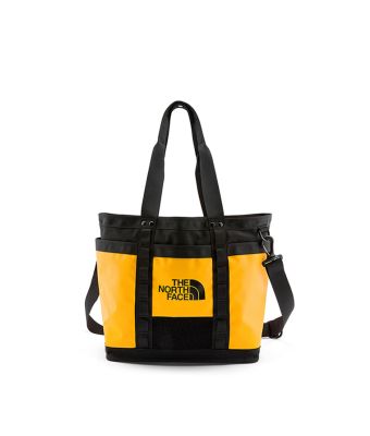 THE NORTH FACE EXPLORE UTILITY TOTE - SUMMIT GOLD/TNF BLACK