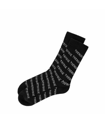 THE NORTH FACE REFLECTIVE SOCKS  (ASIA SIZE) -TNF BLACK