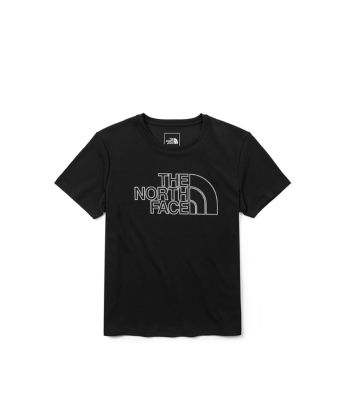 THE NORTH FACE W UPF SS GRAPHIC TEE  (ASIA SIZE) - TNF BLACK