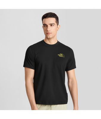 THE NORTH FACE M S/S TRAIL TEE (ASIA SIZE) -TNF BLACK