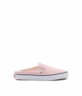 VANS CLASSIC SLIP-ON MULE - POWDER PINK/TRUE WHITE