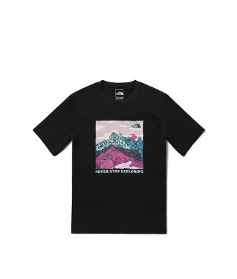 THE NORTH FACE M S/S PLACES WE LOVE TEE  (ASIA SIZE) - TNF BLACK