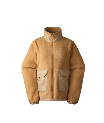THE NORTH FACE W ROYAL ARCH FZ JACKET - (ASIA SIZE) - ALMOND BUTTER-KHAK