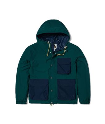 THE NORTH FACE M M66 UTILITY RAIN JACKET  (ASIA SIZE) (ASIA SIZE) - PONDEROSA GRN/SUMMIT NAVY