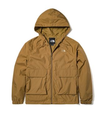 THE NORTH FACE M HERITAGE WIND HOODIE (ASIA SIZE)  -  UTILITY BROWN