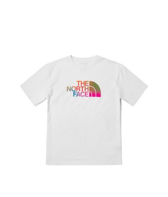 THE NORTH FACE W S/S RAINBOW HALF DOME T - AP - TNF WHITE