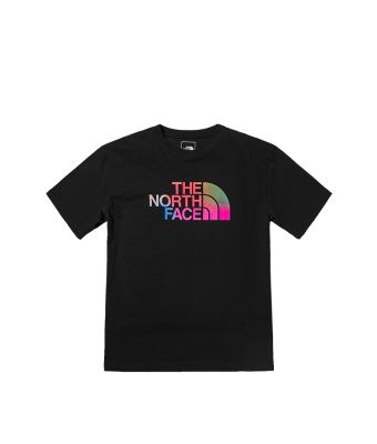 THE NORTH FACE W S/S RAINBOW HALF DOME T - AP - TNF BLACK