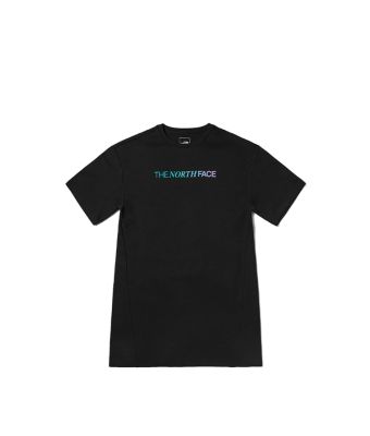 THE NORTH FACE W T-SHIRT DRESS (ASIA SIZE) -  TNF BLACK