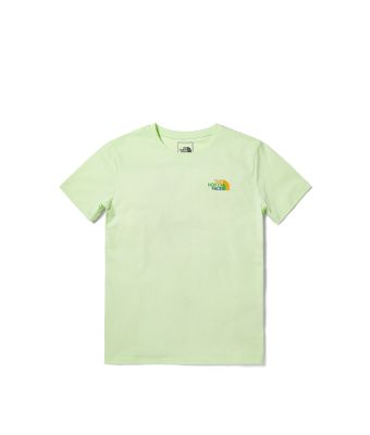 THE NORTH FACE W TRAILWEAR NSE S/S TEE  (ASIA SIZE) - LIME CREAM