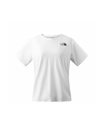 THE NORTH FACE W SUMMIT HIGH TRAIL RUN S/S - TNF WHITE/OPTIC BL
