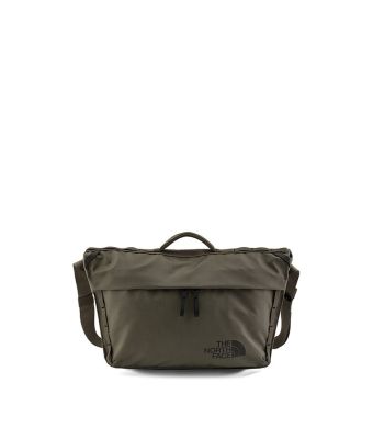 THE NORTH FACE BASE CAMP VOYAGER MESSENGER BAG  -  NEW TAUPE GREE