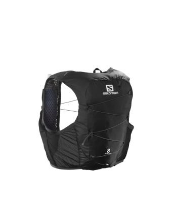 SALOMON ACTIVE SKIN 8 SET - BLACK/EBONY