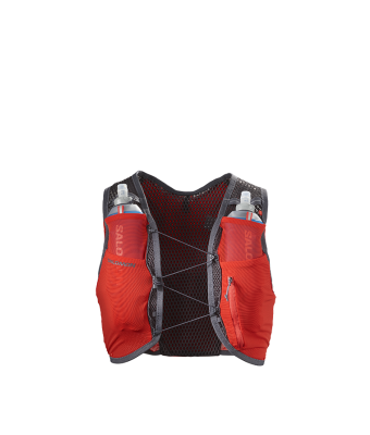 SALOMON ACTIVE SKIN 4 SET - FIERY RED/EBONY