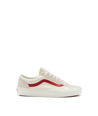 VANS STYLE 36 - MARSHMALLOW/RACING RED