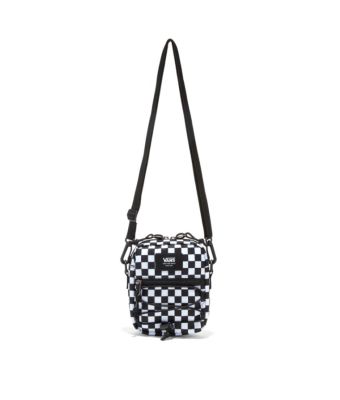 VANS BAIL SHOULDER BAG - BLACK-WHITE