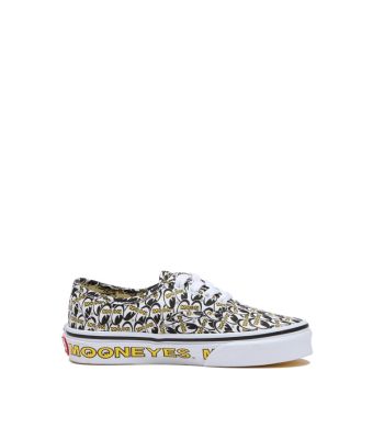 VANS KID AUTHENTIC ( 4-8 YEARS ) - MOONEYES WHITE/BLACK