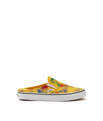 VANS CLASSIC SLIP-ON MULE - (OVERSPRAY) FREESIA/TRUE WHITE