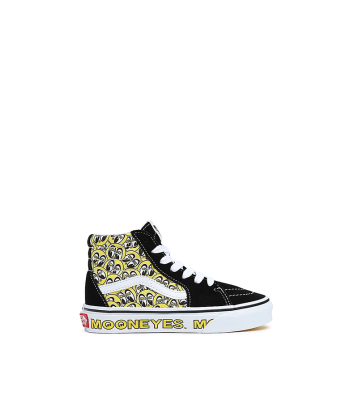 VANS KID SK8-HI ( 4-8 YEARS ) - MOONEYES BLACK/YELLOW