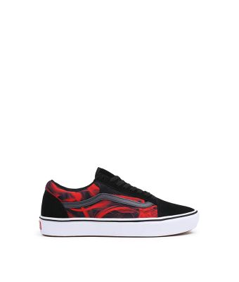 VANS COMFYCUSH OLD SKOOL - AFTER DARK BLACK/RED