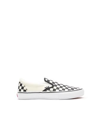 VANS SKATE SLIP-ON - (CHECKERBOARD) BLACK/OFF WHITE