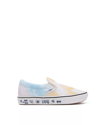 VANS COMFYCUSH SLIP-ON - (PASTEL TIE DYE) MULTI/TRUE WHITE