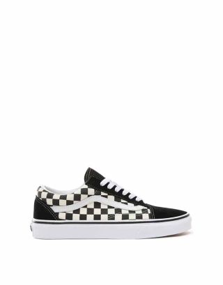 VANS OLD SKOOL - (PRIMARY CHECK) BLK/WHITE