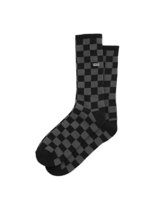 VANS CHECKERBOARD CREW II  - BLACK-CHARCOAL