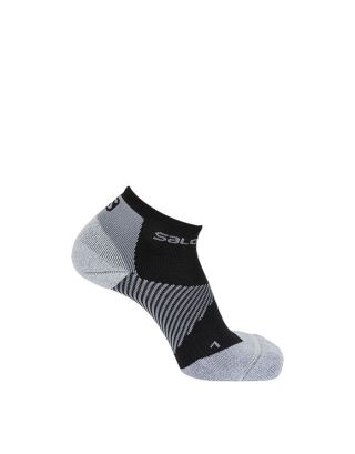 SALOMON SOCK SPEED SUPPORT BLACK/FORGED IRON