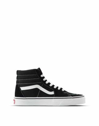 VANS SK8-HI - BLACK/BLACK/WHITE