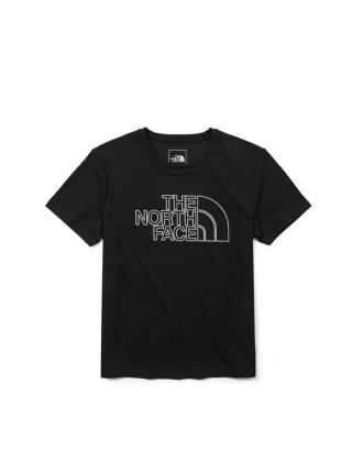 THE NORTH FACE W UPF SS GRAPHIC TEE  (ASIA SIZE) - TNF BLACK