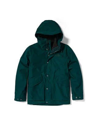 THE NORTH FACE M ML FLEECE TRICLIMATE PARKA (ASIA SIZE) - PONDEROSA GREEN/TNF BLACK