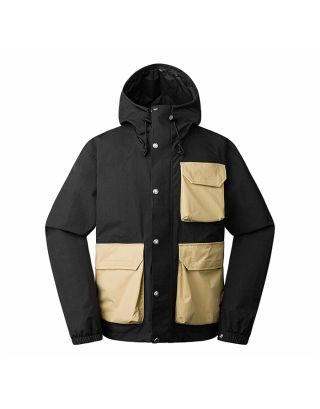 THE NORTH FACE M M66 UTILITY RAIN JACKET - (ASIA SIZE) - TNF BLACK-KHAKI