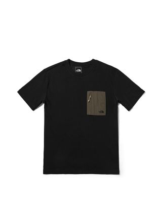 THE NORTH FACE M S/S HYBRID POCKET TEE (ASIA SIZE) - TNF BLACK