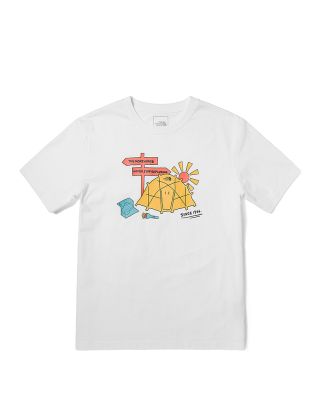 THE NORTH FACE M FOUNDATION CAMP S/S TEE - AP - TNF WHITE