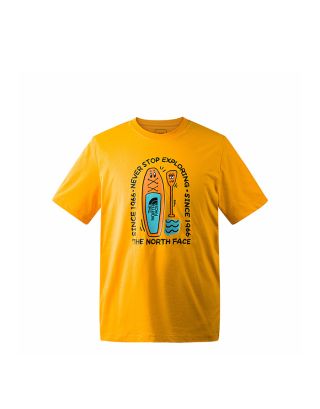 THE NORTH FACE U FOUNDATION WATER S/S TEE - AP - SUMMIT GOLD