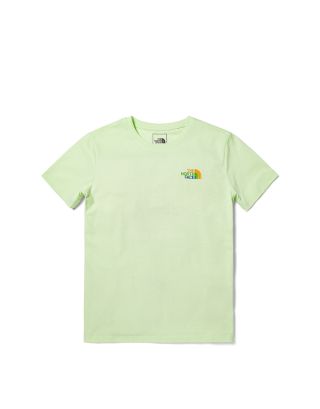 THE NORTH FACE W TRAILWEAR NSE S/S TEE (ASIA SIZE) - LIME CREAM