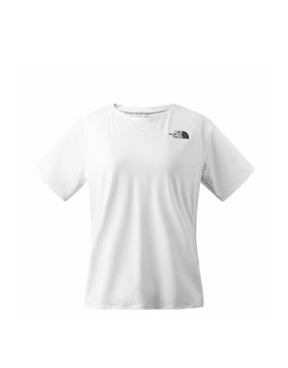 THE NORTH FACE W SUMMIT HIGH TRAIL RUN S/S - TNF WHITE/OPTIC BL