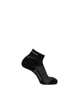 SALOMON SOCKS SPEEDCROSS ANKLE - DEEP BLACK/DEEP B