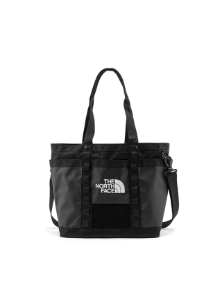 THE NORTH FACE EXPLORE UTILITY TOTE - TNF BLACK/TNF WHITE