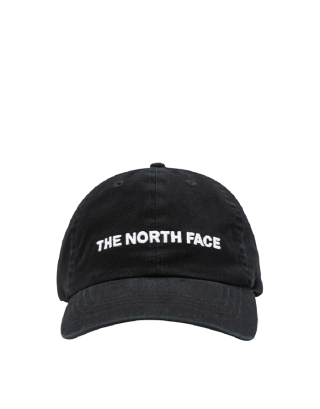 THE NORTH FACE HORIZONTAL EMBRO BALL CAP - TNF BLACK