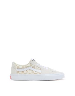 VANS SK8-LOW - FLORAL CHECK MARSHMALLOW
