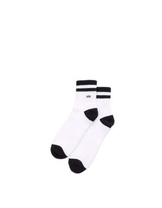 VANS VANS HALF CREW (6.5-9, 1P) - WHITE-BLACK